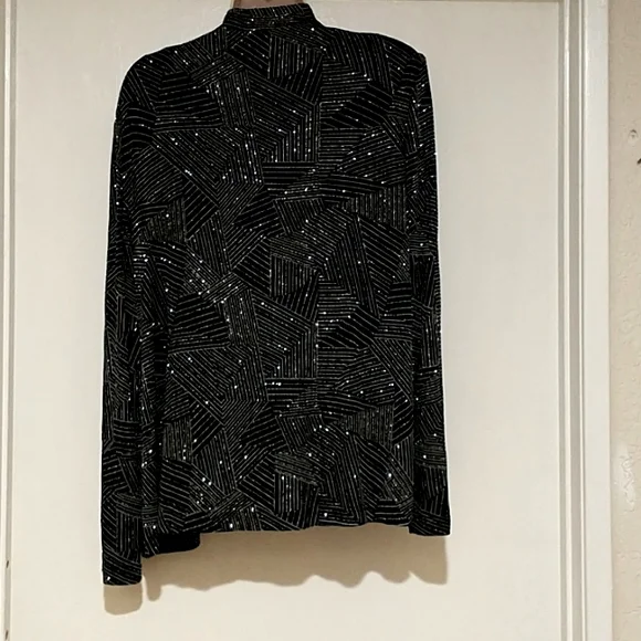 R&M Richard  Lycra blouse long sleeve size 18 - Picture 5 of 12